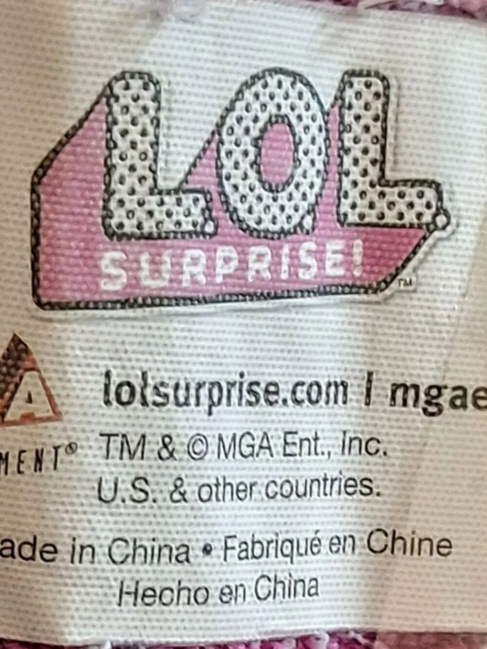 L.O.L. Cotton Surprise! Glitterati Bath Towel 28x48